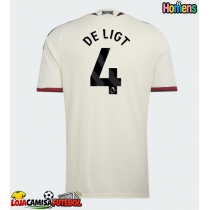 Camisa de Futebol Manchester United Matthijs de Ligt #4 Equipamento Alternativo 2026-27 Manga Curta
